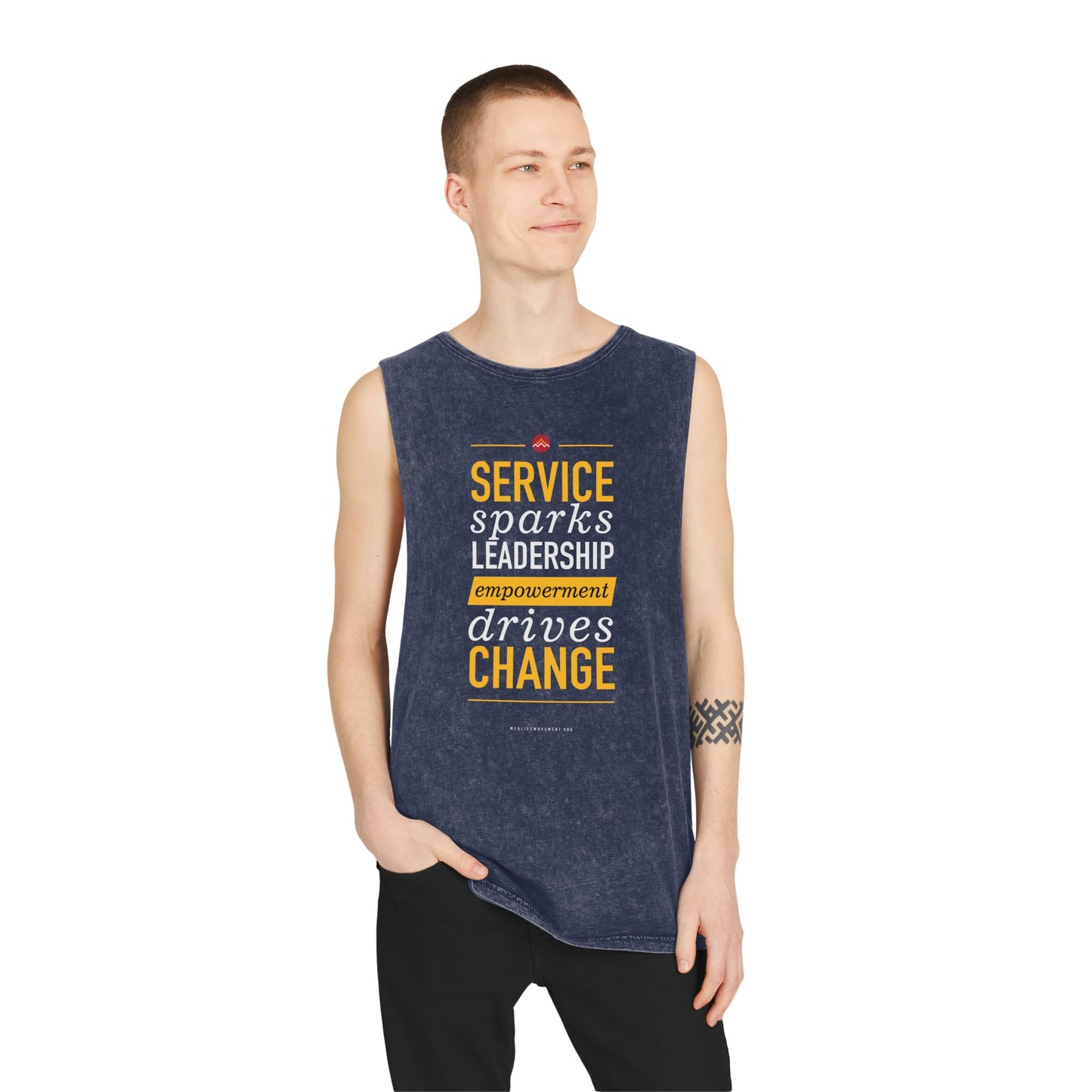MEDLIFE Service Sparks Leadership Unisex Tank Top