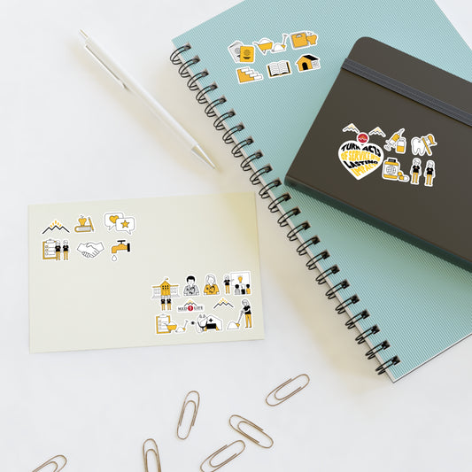 MEDLIFE Vinyl Sticker Sheet – Share the Mission!