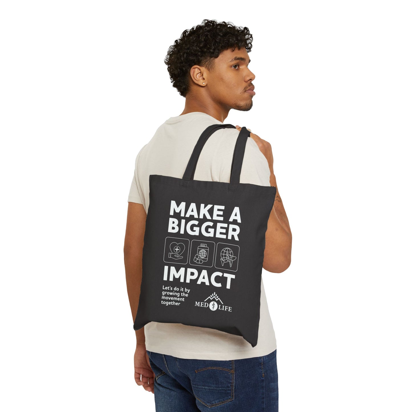 MEDLIFE Canvas Tote Bag