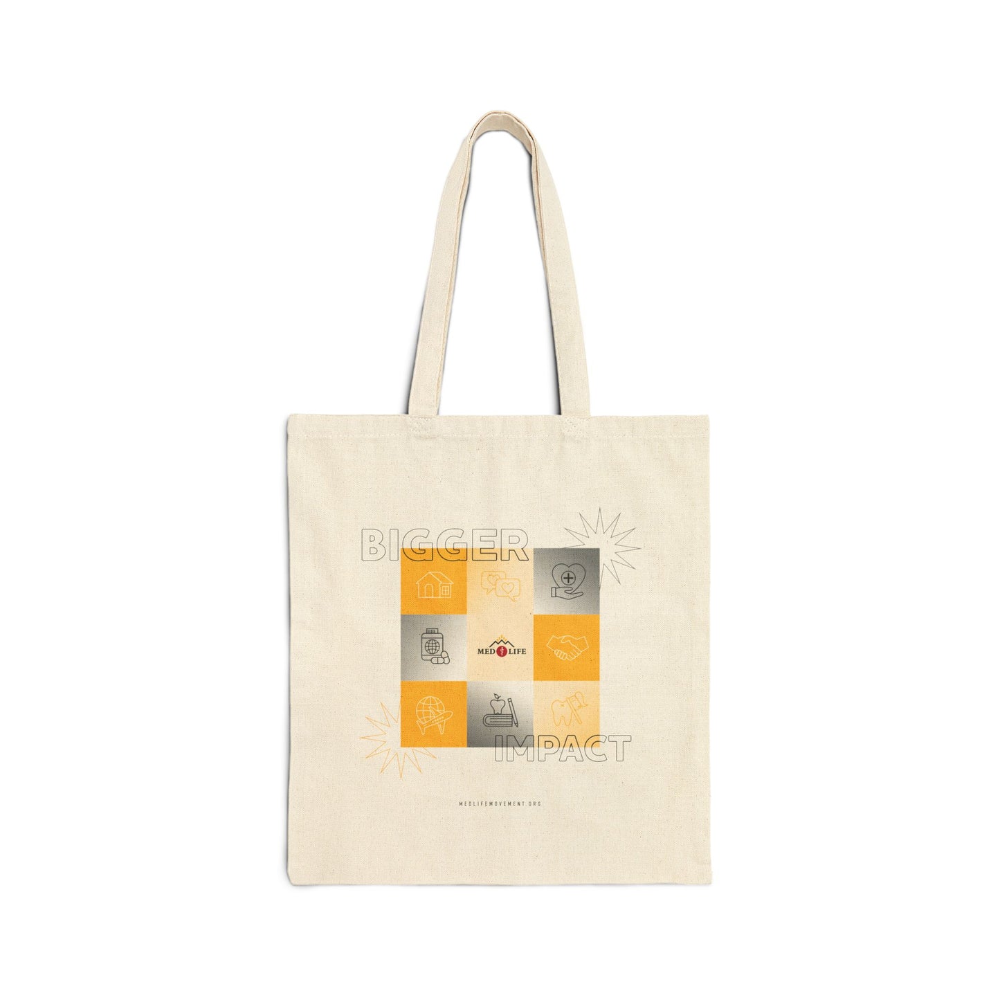 MEDLIFE "Bigger Impact" Tote Bag